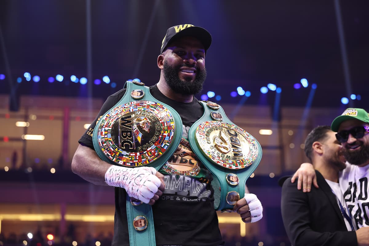 Badou Jack after his victory over Noel Mikaelian