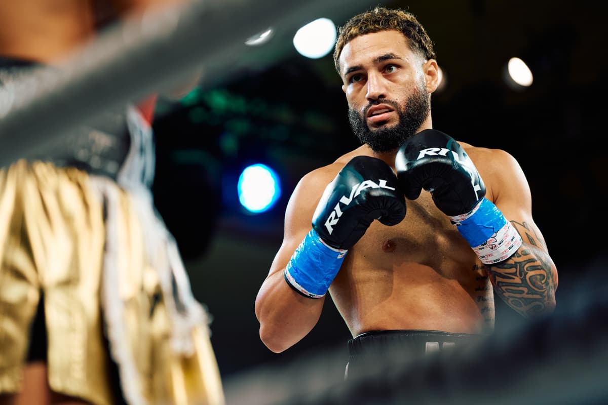 Jeremy Adorno during his bout against Jonathan Gabriel Pachado during Most Valuable Prospects 12 in Orlando, Florida