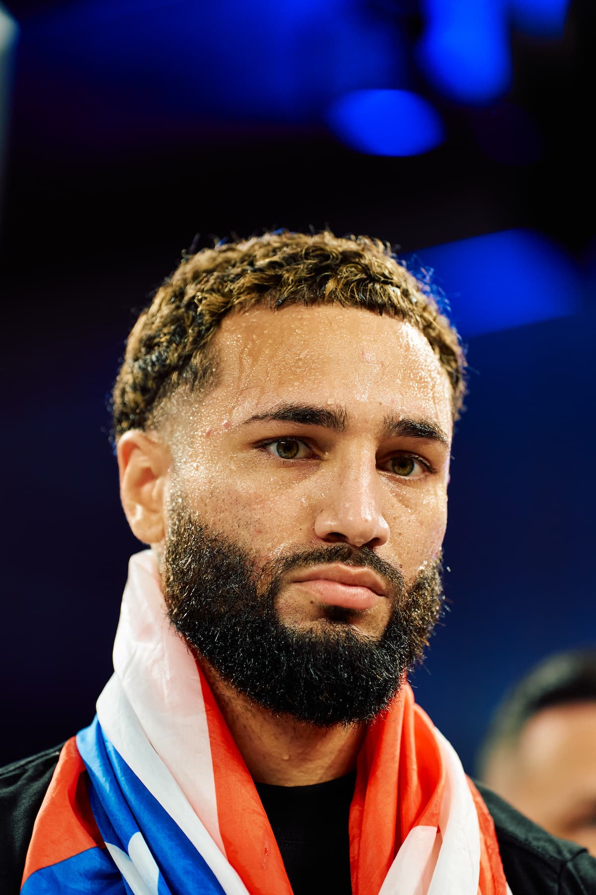 Jeremy Adorno after his bout against Jonathan Gabriel Pachado during Most Valuable Prospects 12 in Orlando, Florida