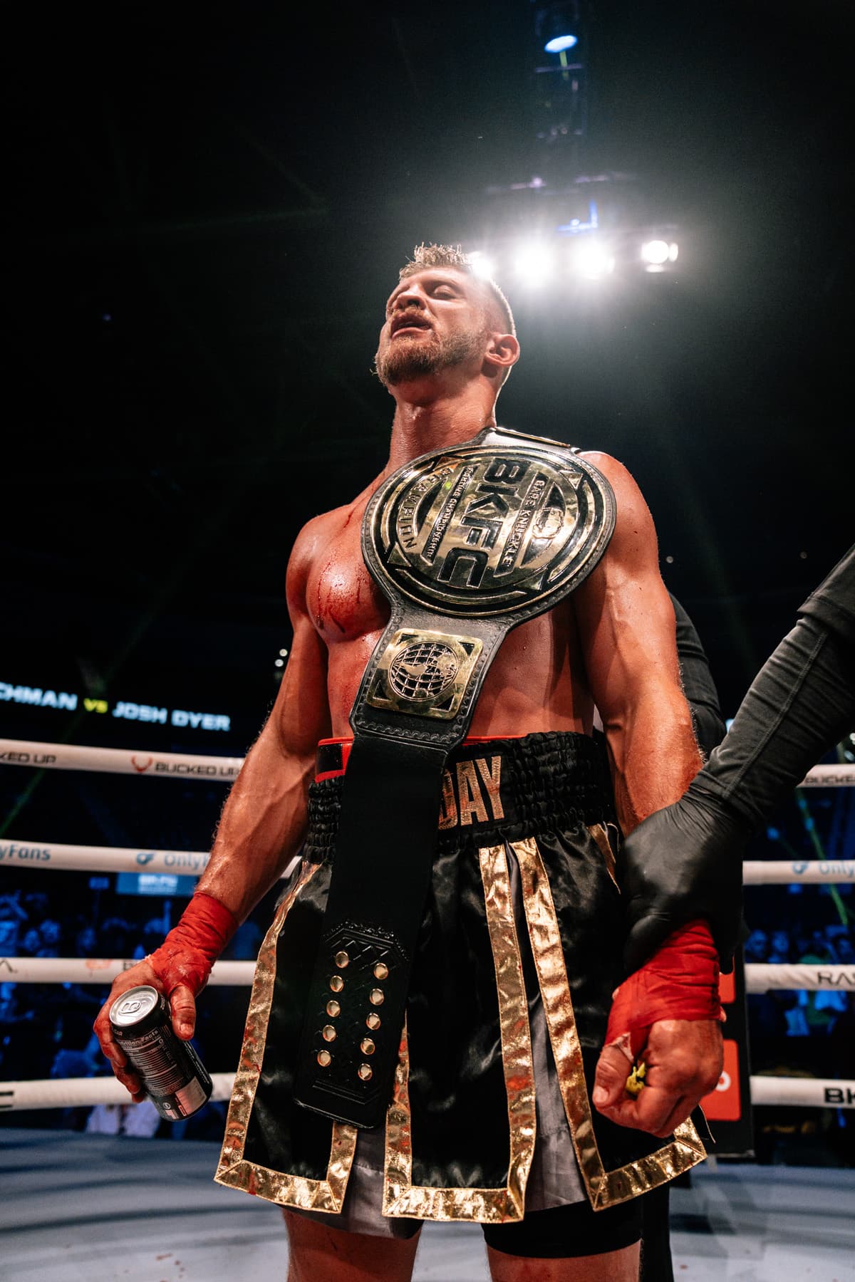 Josh Dyer becomes the new BKFC light heavyweight champion defeating Mike Richman at BKFC 74 Salt Lake City