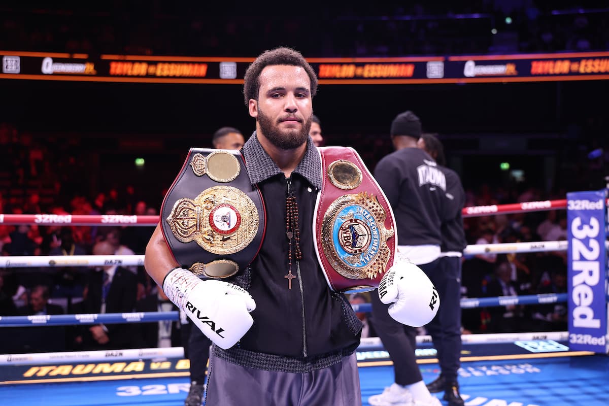 Moses Itauma after his victory over Mike Balogun