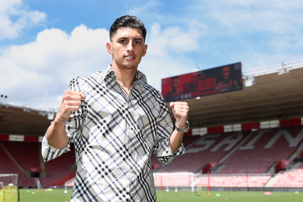 Royston Barney-Smith at St Mary's Stadium in Southampton, England