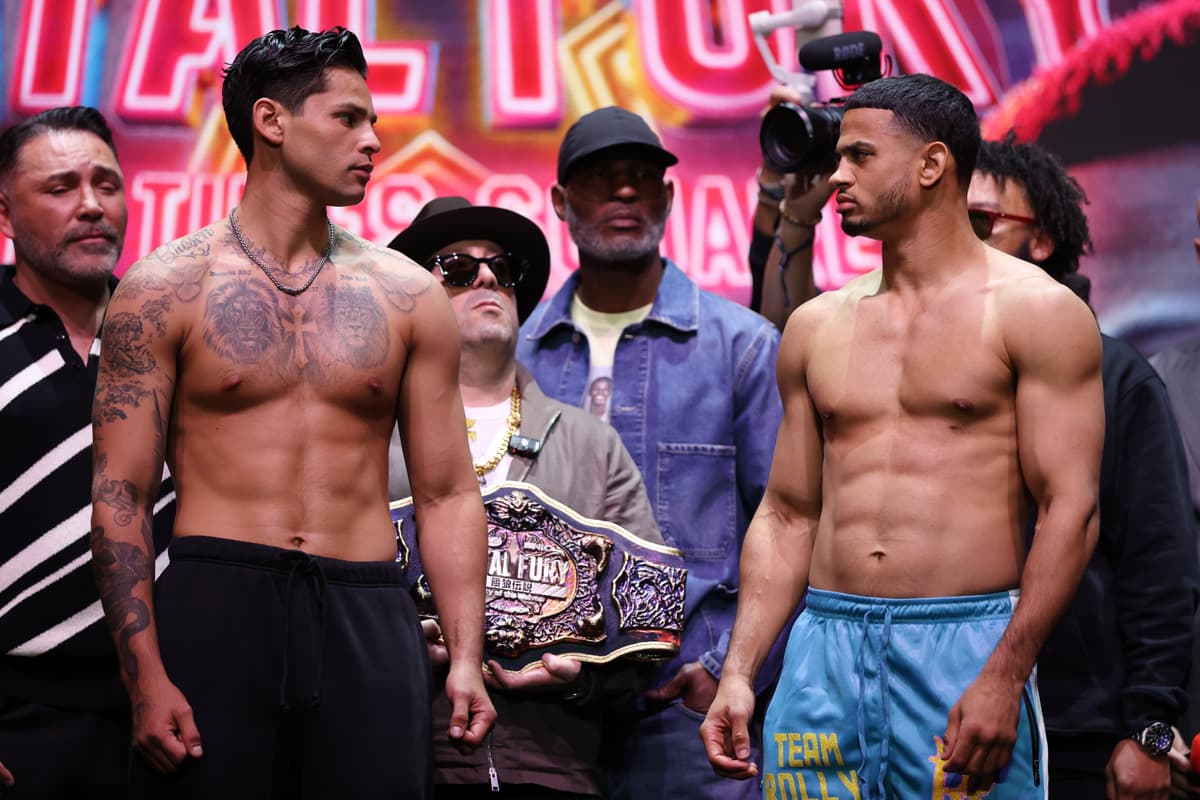 Ryan Garcia and Rolando Romero