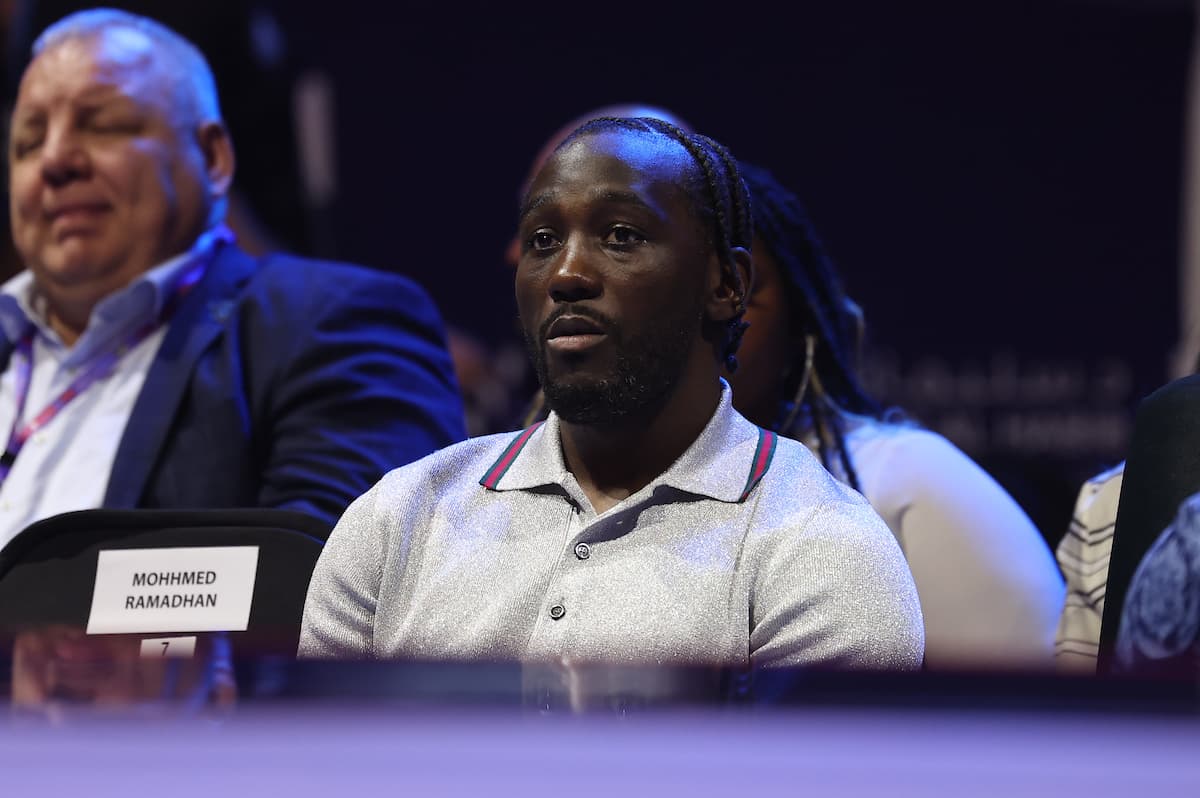 Terence Crawford during the Canelo vs Scull event