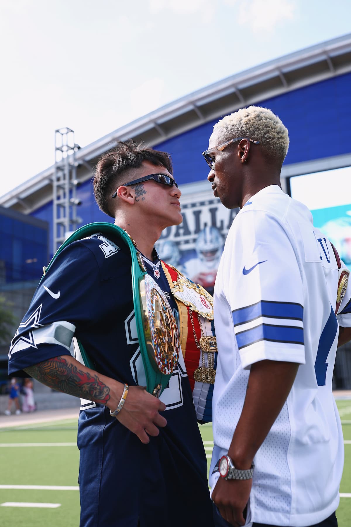 Jesse Rodriguez faces Phumelele Cafu at Ford Center at The Star in Frisco, Texas