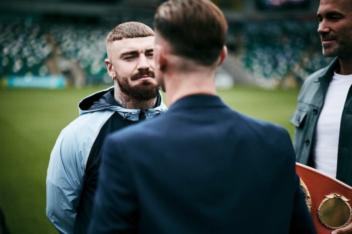 Lewis Crocker faces Paddy Donovan at Windsor Park in Belfast