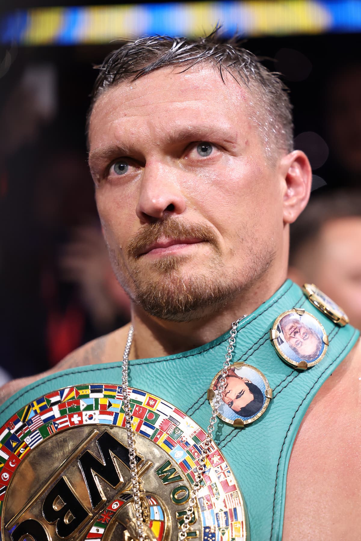 Oleksandr Usyk after his victory over Daniel Dubois