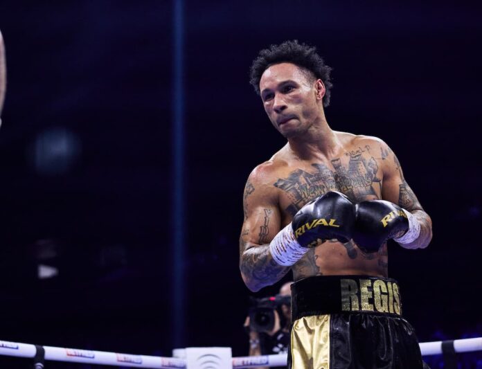 Regis Prograis during his boxing bout