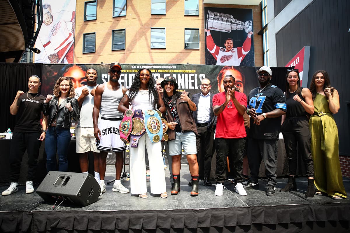Participants during the press conference
