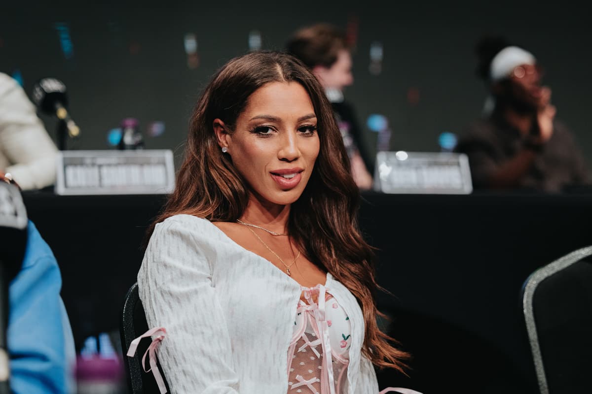 Carla Jade during the Misfits Boxing 22 press conference
