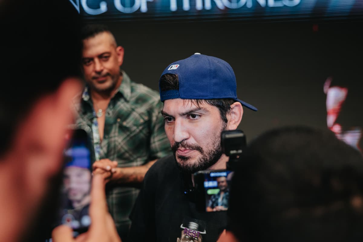 Dillon Danis during the Misfits Boxing 22 press conference
