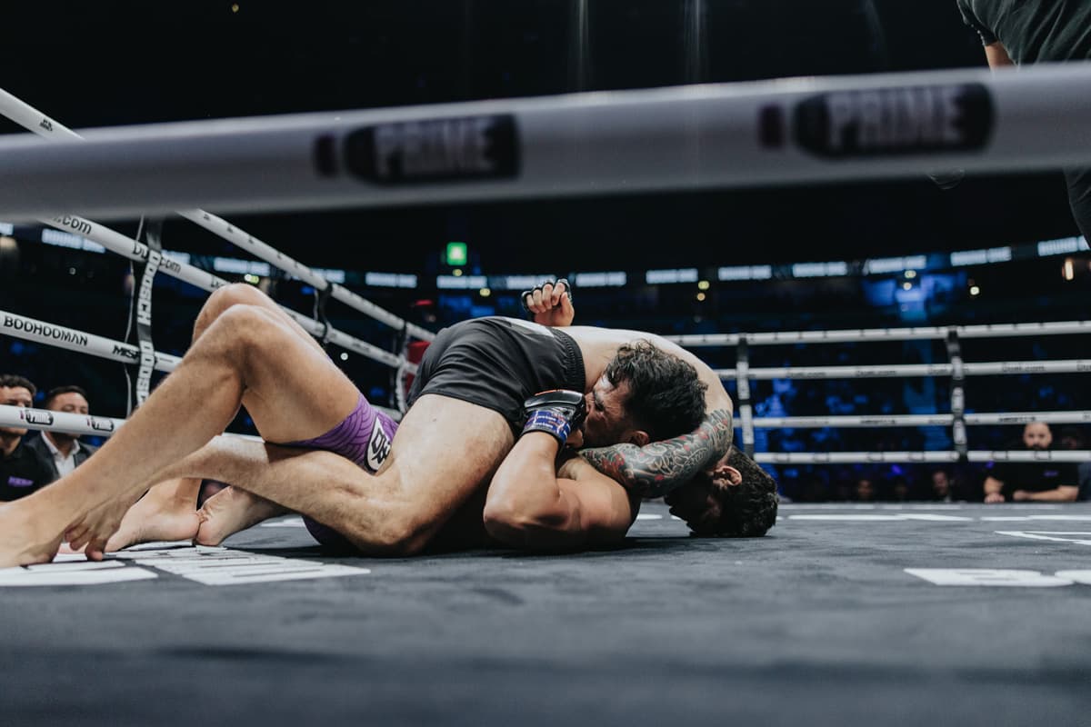 Dillon Danis dominates Warren Spencer during their MMA bout