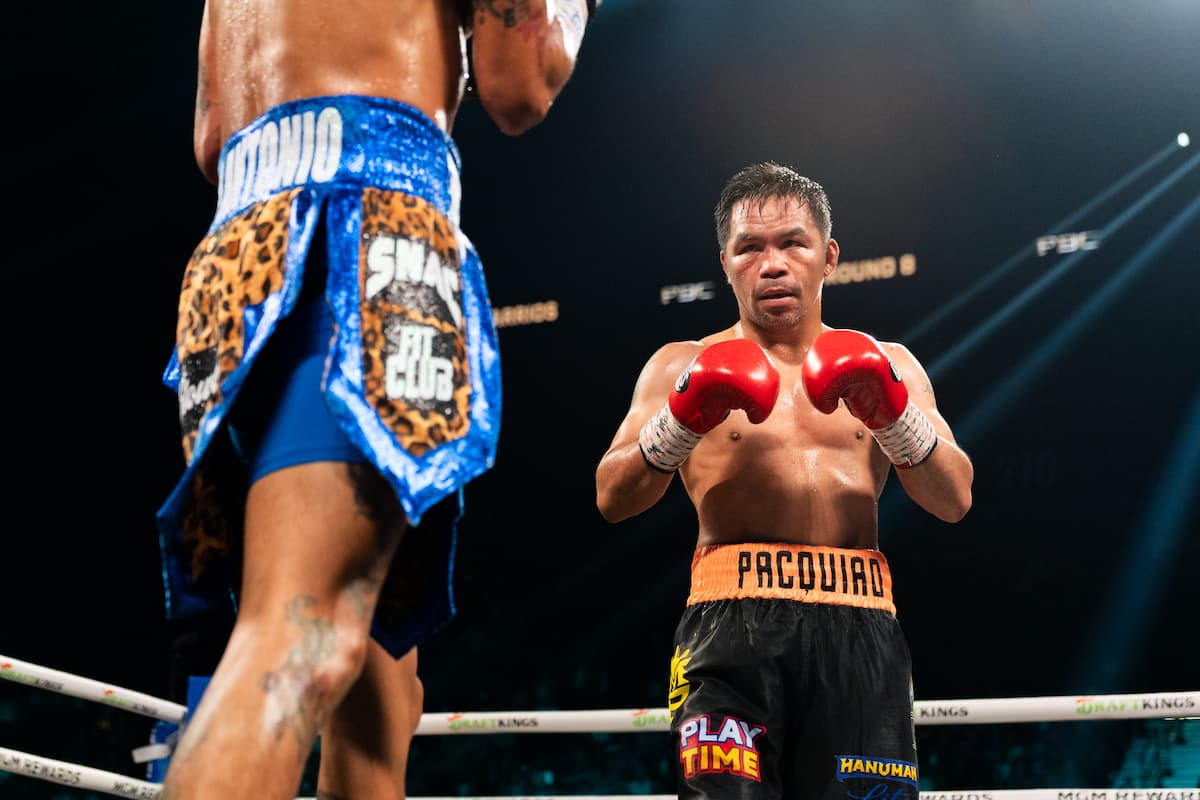 Video: Manny Pacquiao return against Mario Barrios ends in draw - FIGHTMAG