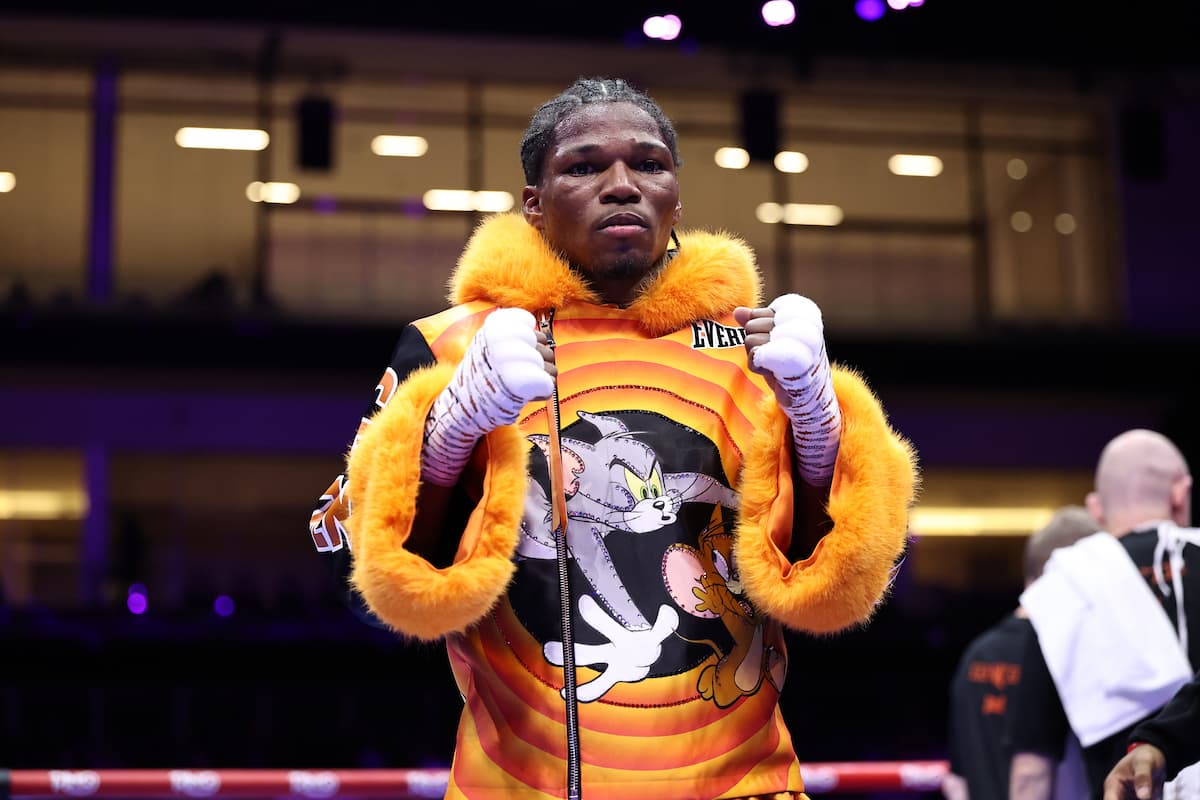 Raymond Ford after his victory over Abraham Nova