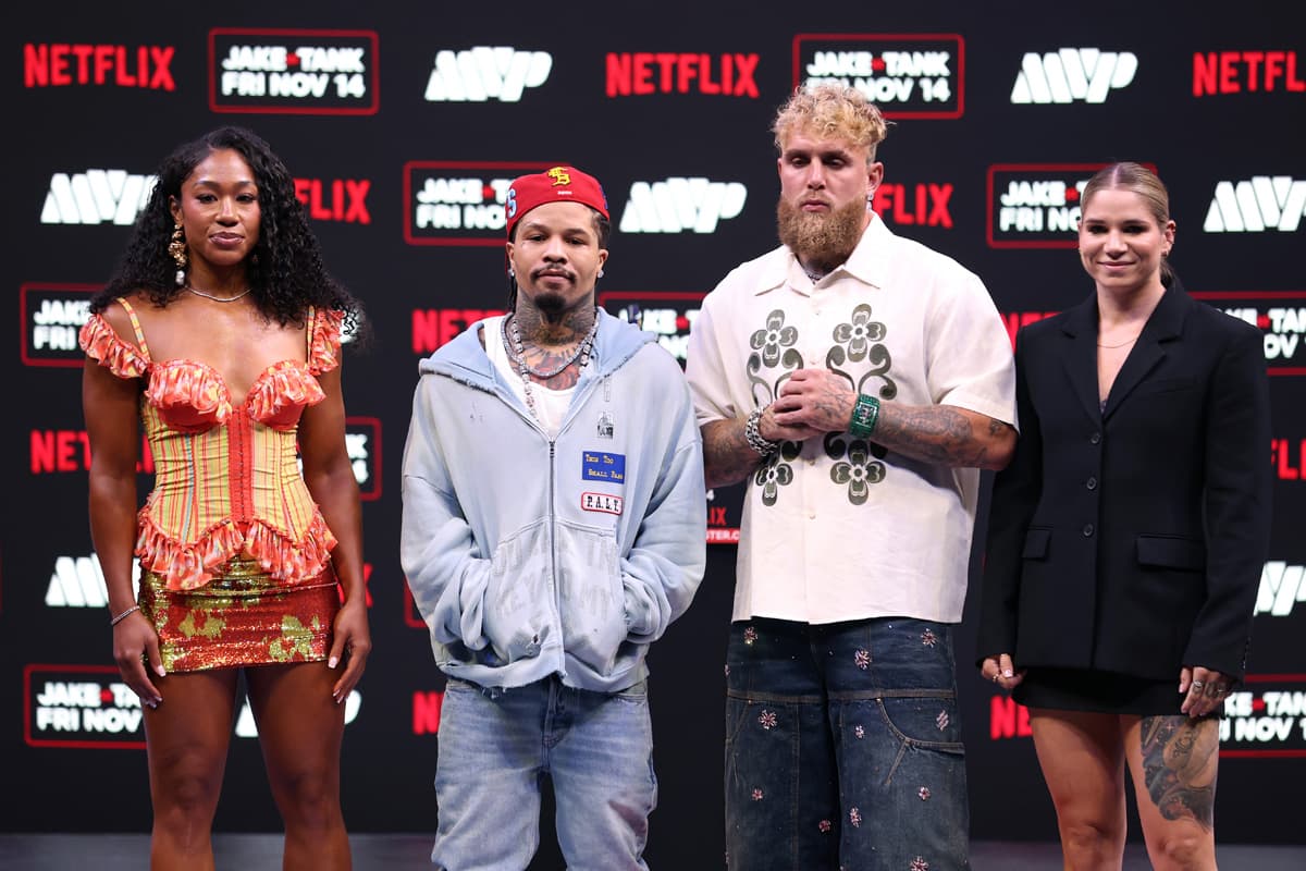 Alycia Baumgardner, Gervonta Davis, Jake Paul, Leila Beaudoin