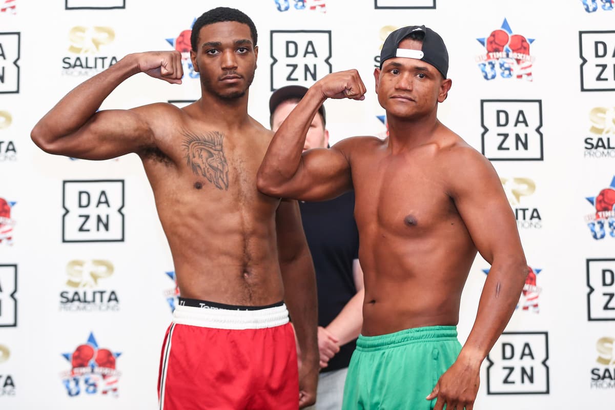 Da'Velle Smith and Janer Gonzalez
