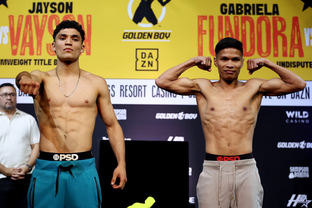 Gael Cabrera and Judy Flores