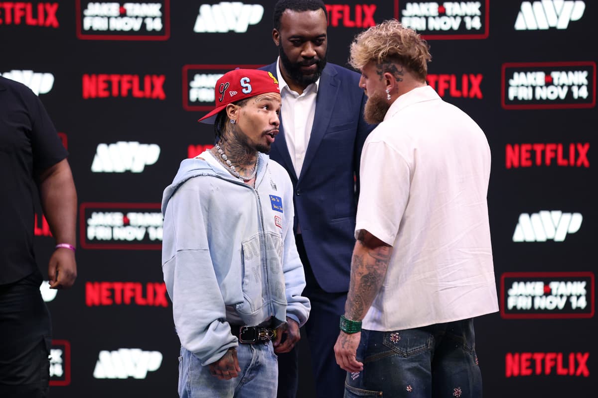 Gervonta Davis and Jake Paul face off