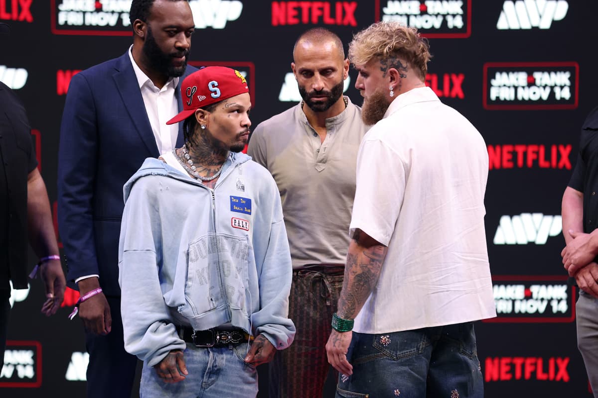 Gervonta Davis and Jake Paul face off