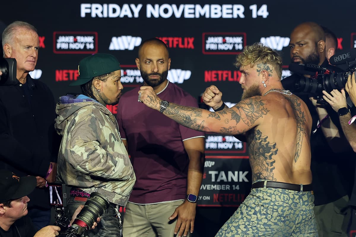 Gervonta Davis and Jake Paul face off