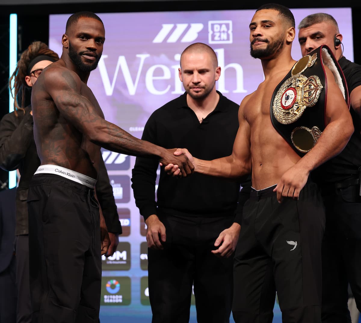 Ishmael Davis and Caoimhin Agyarko