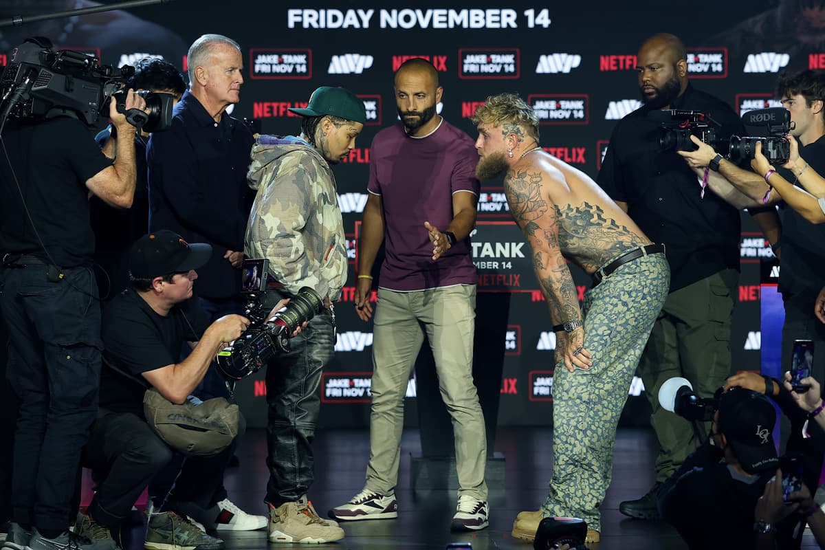 Gervonta Davis and Jake Paul face off