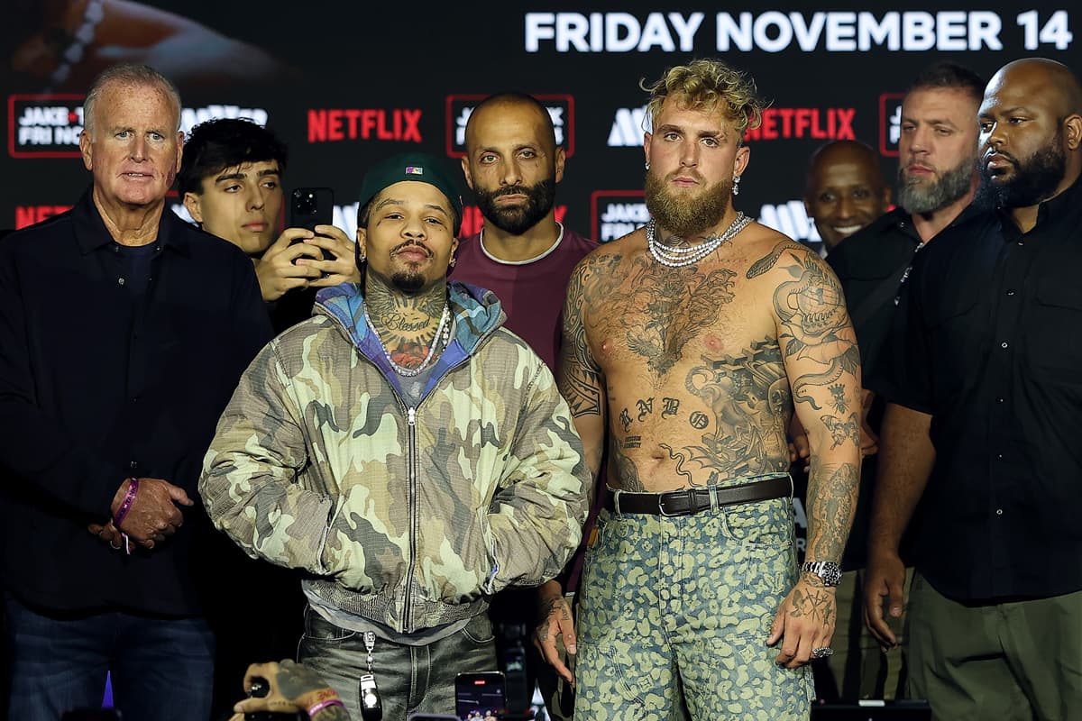 Gervonta Davis and Jake Paul
