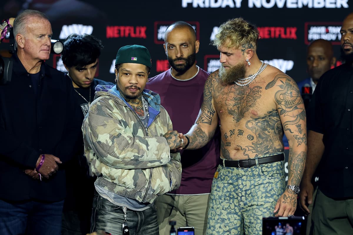 Gervonta Davis and Jake Paul