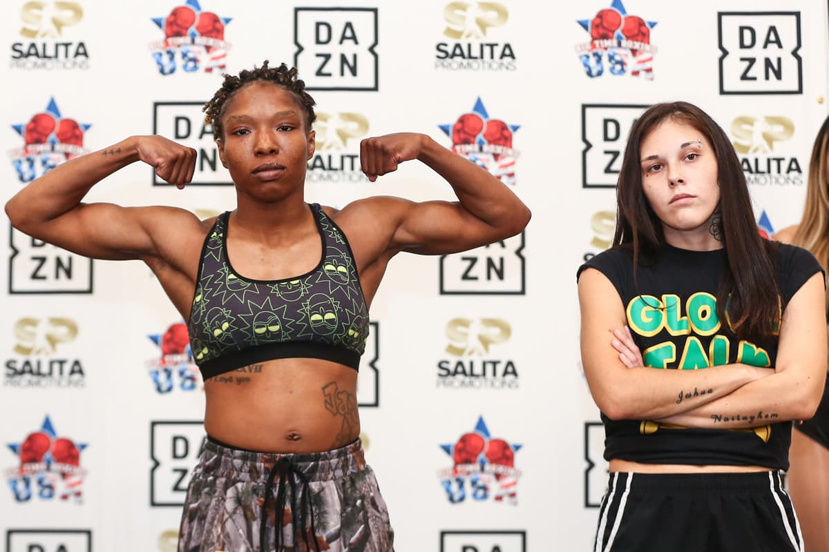 Jasmine Hampton and Midajah Rogers