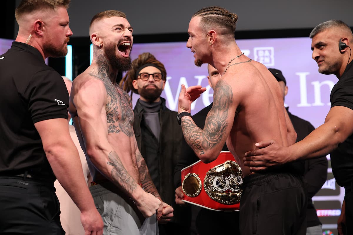 Lewis Crocker and Paddy Donovan
