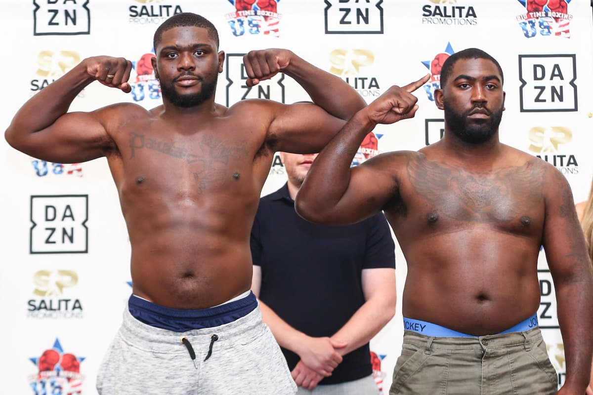 Sardius Simmons and Lemir Isom Riley