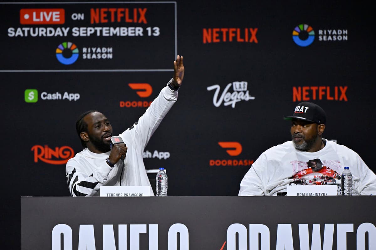 Terence Crawford and Brian McIntyre