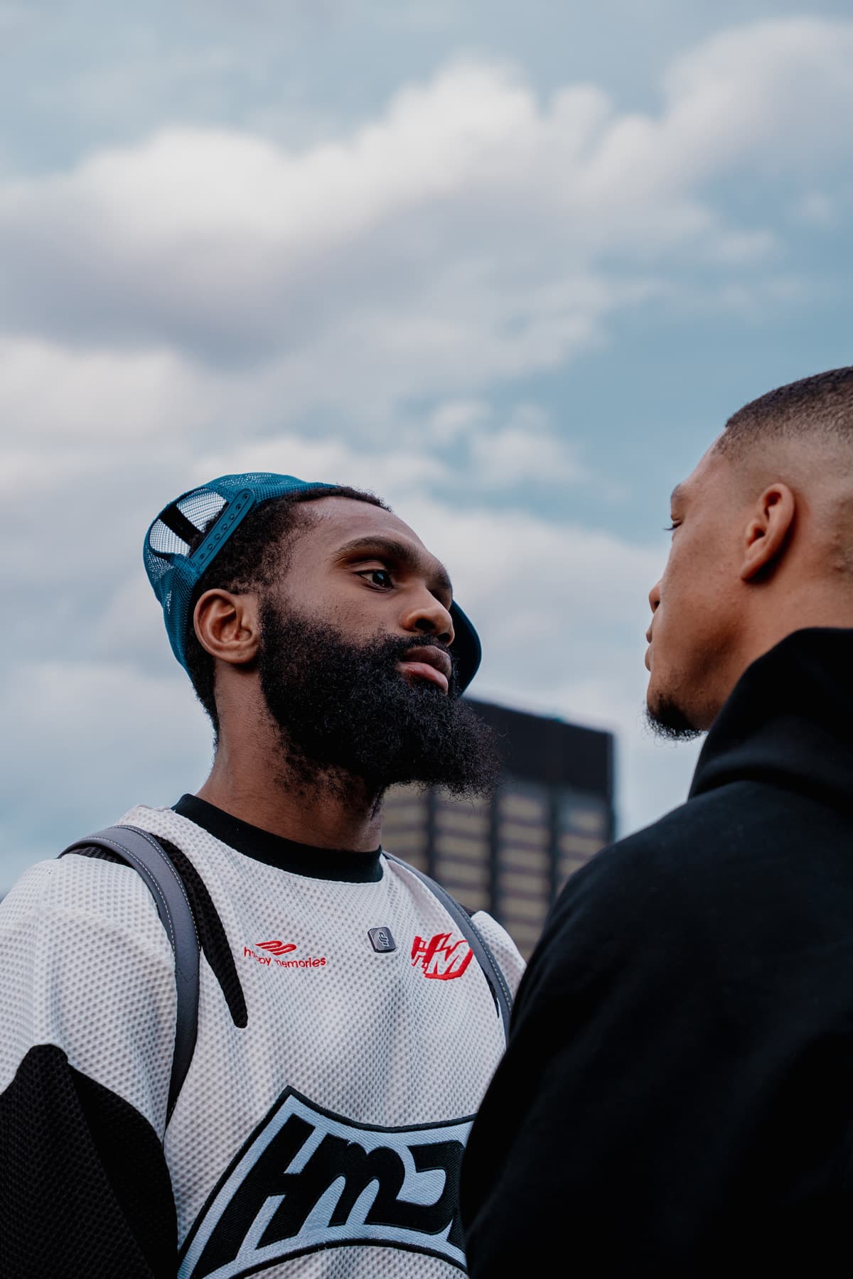 Jaron Ennis and Uisma Lima face off