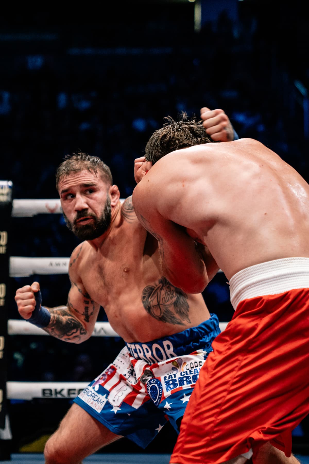 Jimmie Rivera during his bout against Timmy Mason