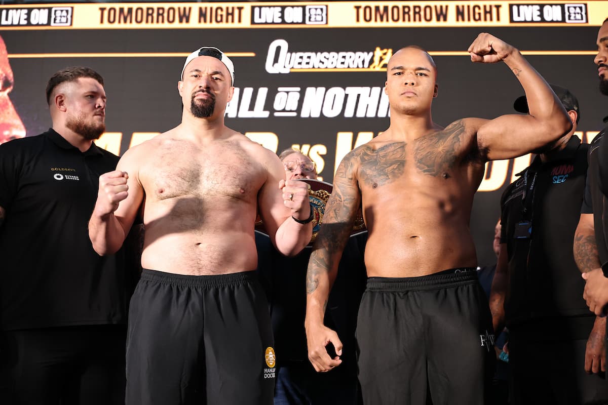 Joseph Parker and Fabio Wardley