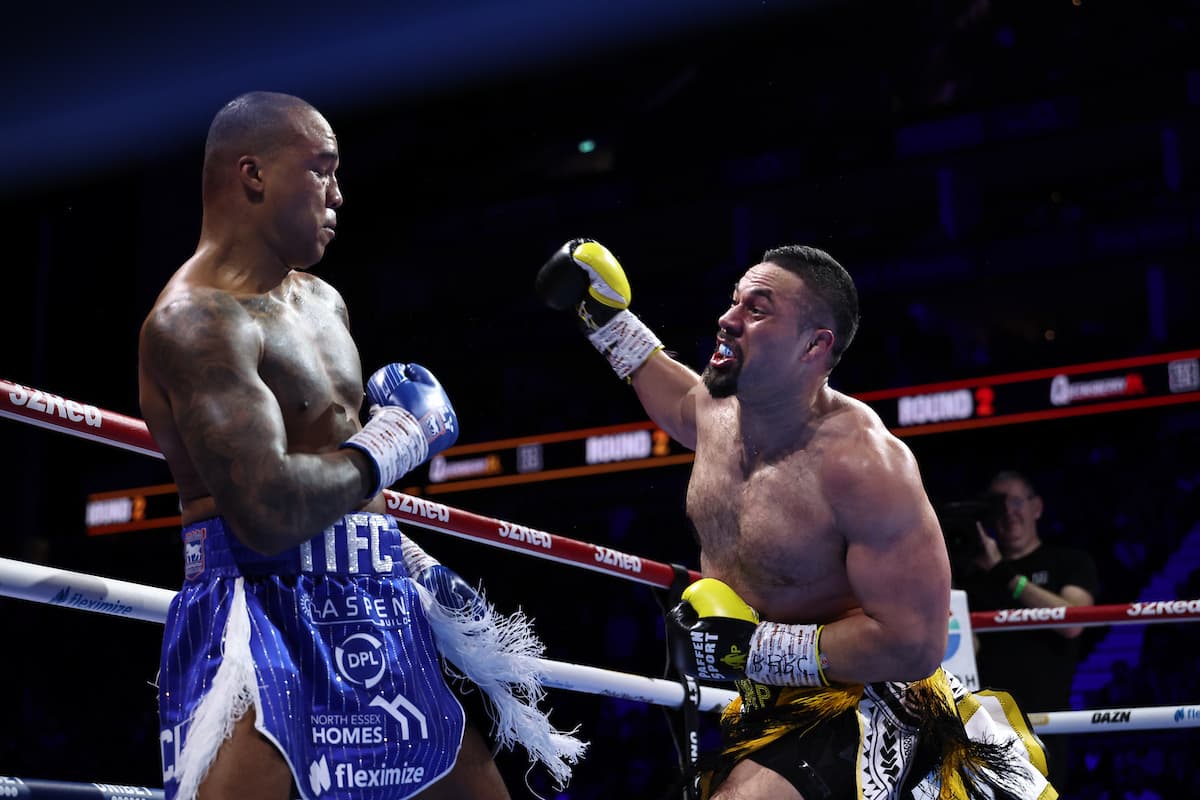 Joseph Parker and Fabio Wardley
