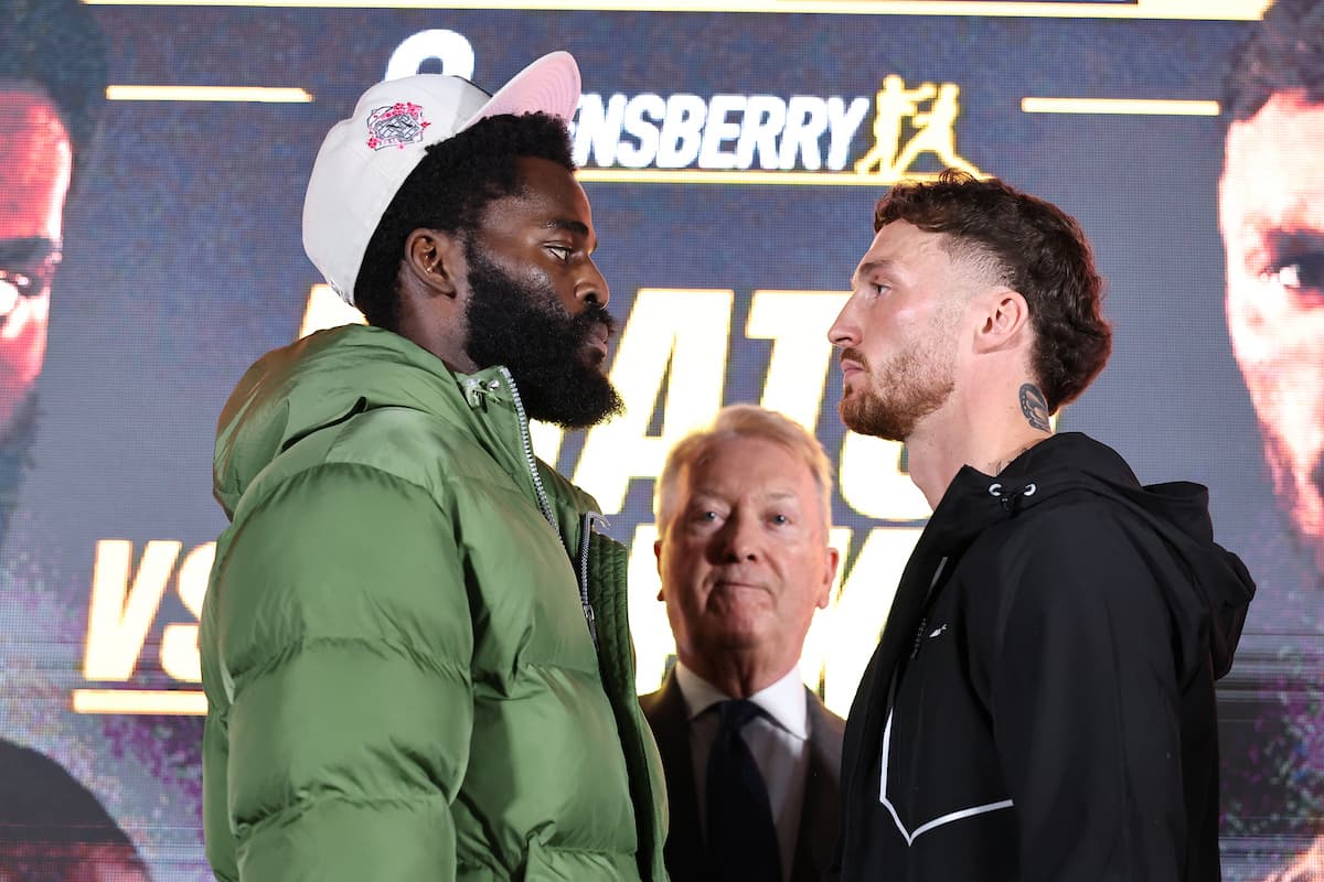 Joshua Buatsi and Zach Parker face off
