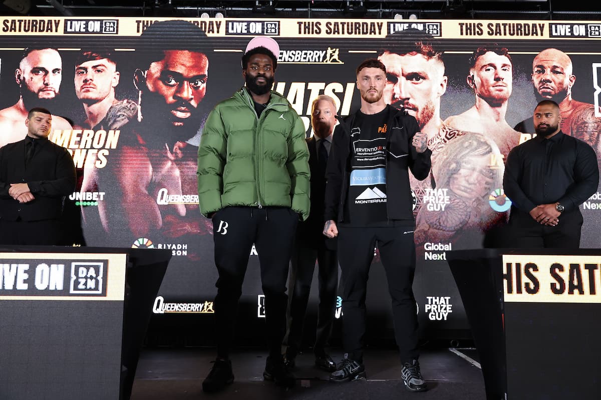 Joshua Buatsi and Zach Parker