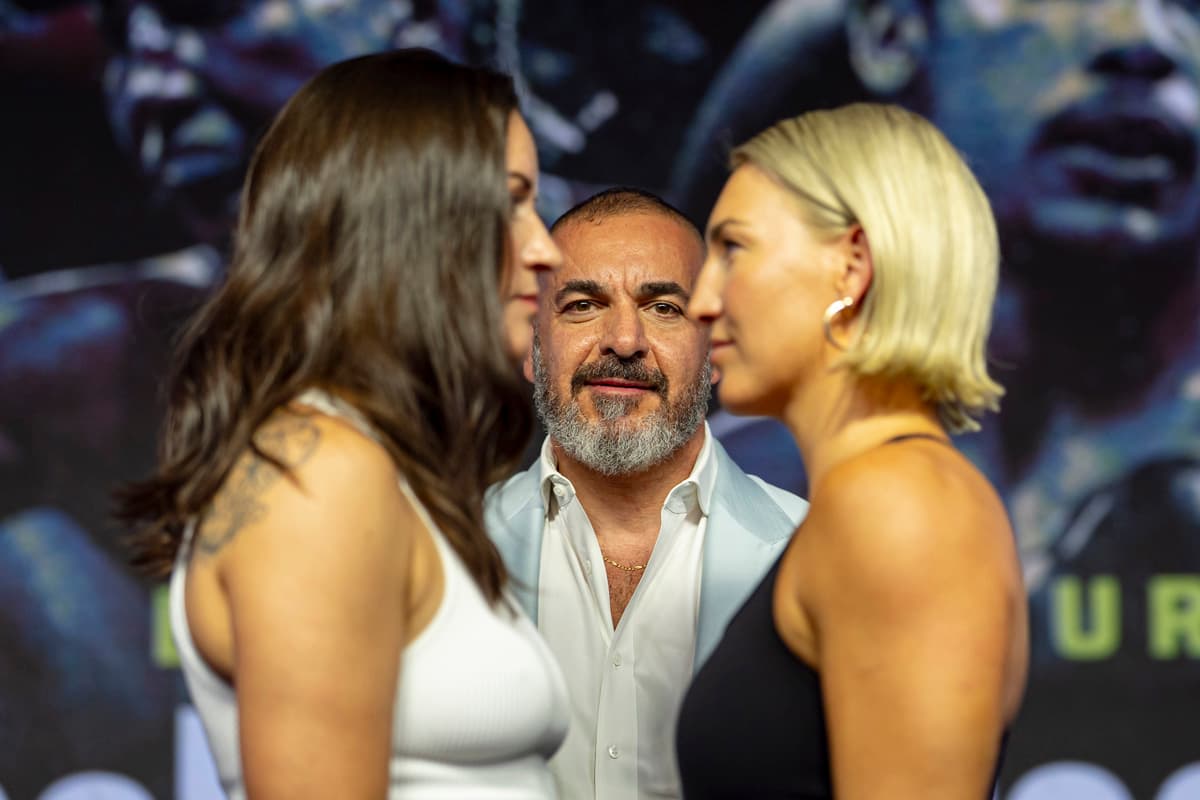 Mary Spencer and Mikaela Mayer face off