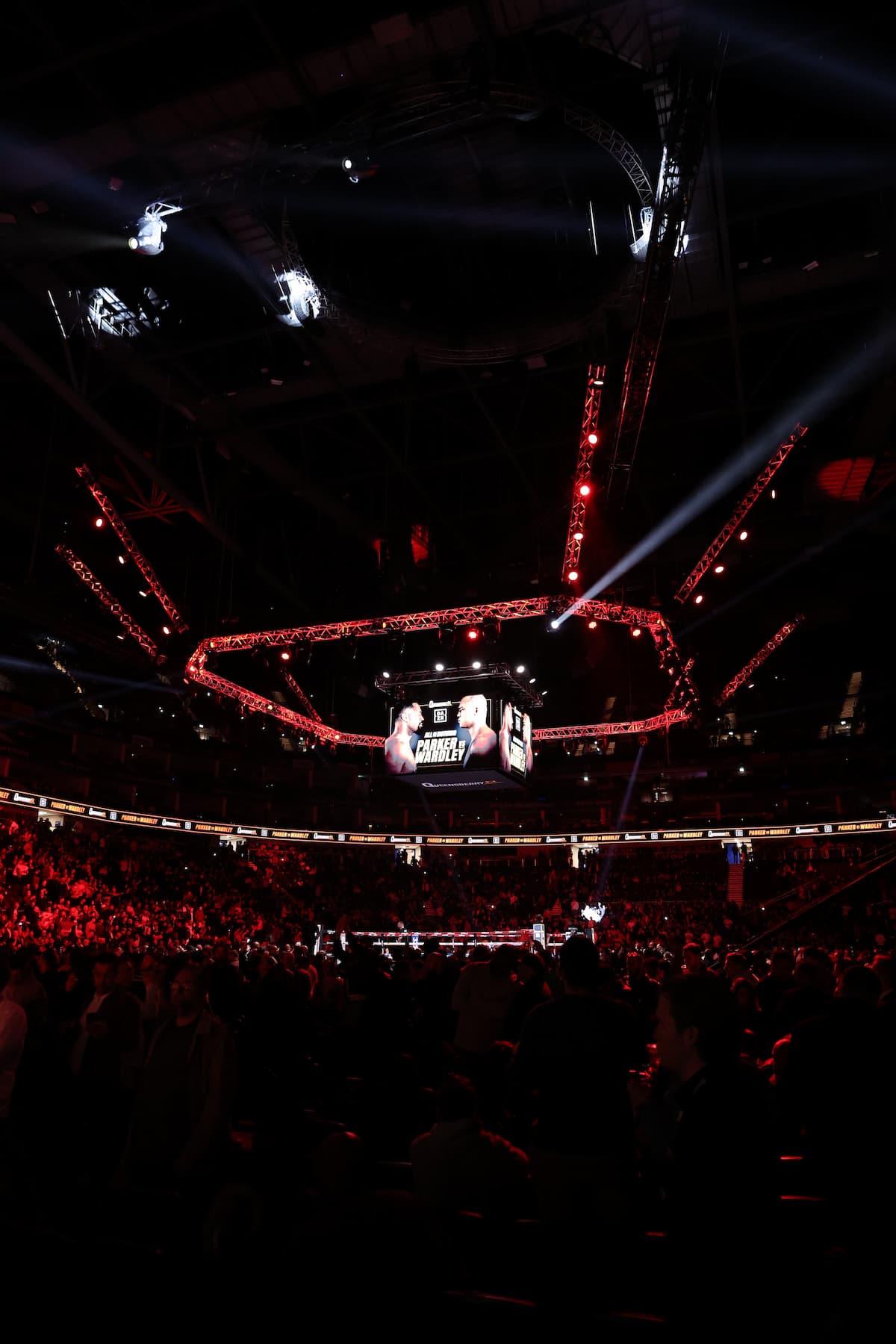 The Parker vs Wardley boxing event at The O2 Arena in London