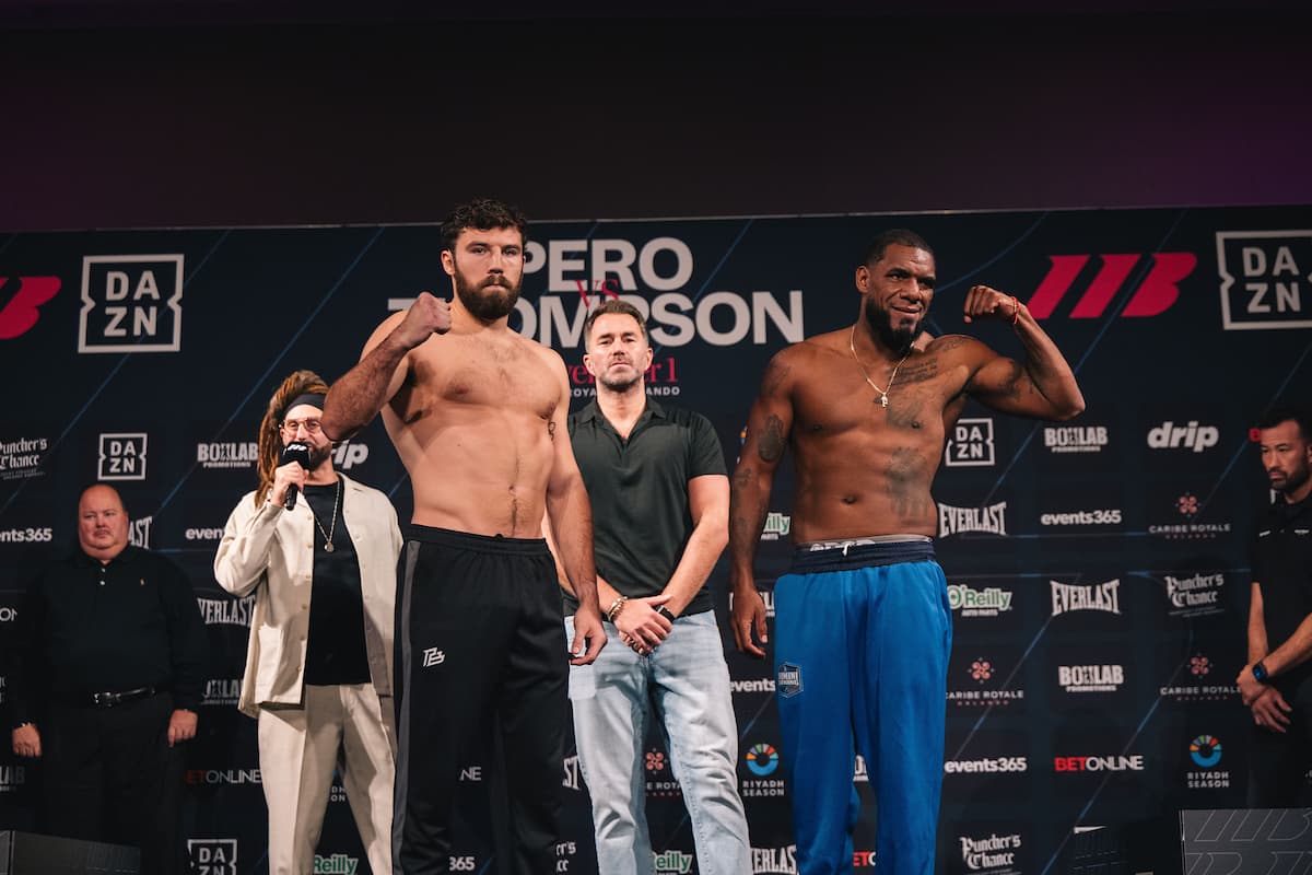 Pat Brown and Felix Valera