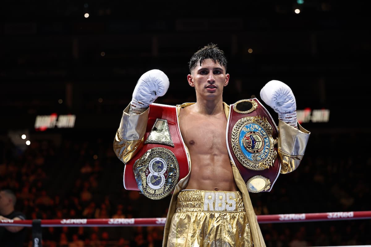 Royston Barney-Smith after his victory over Danny Quartermaine