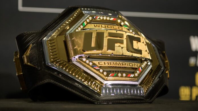 UFC championship belt
