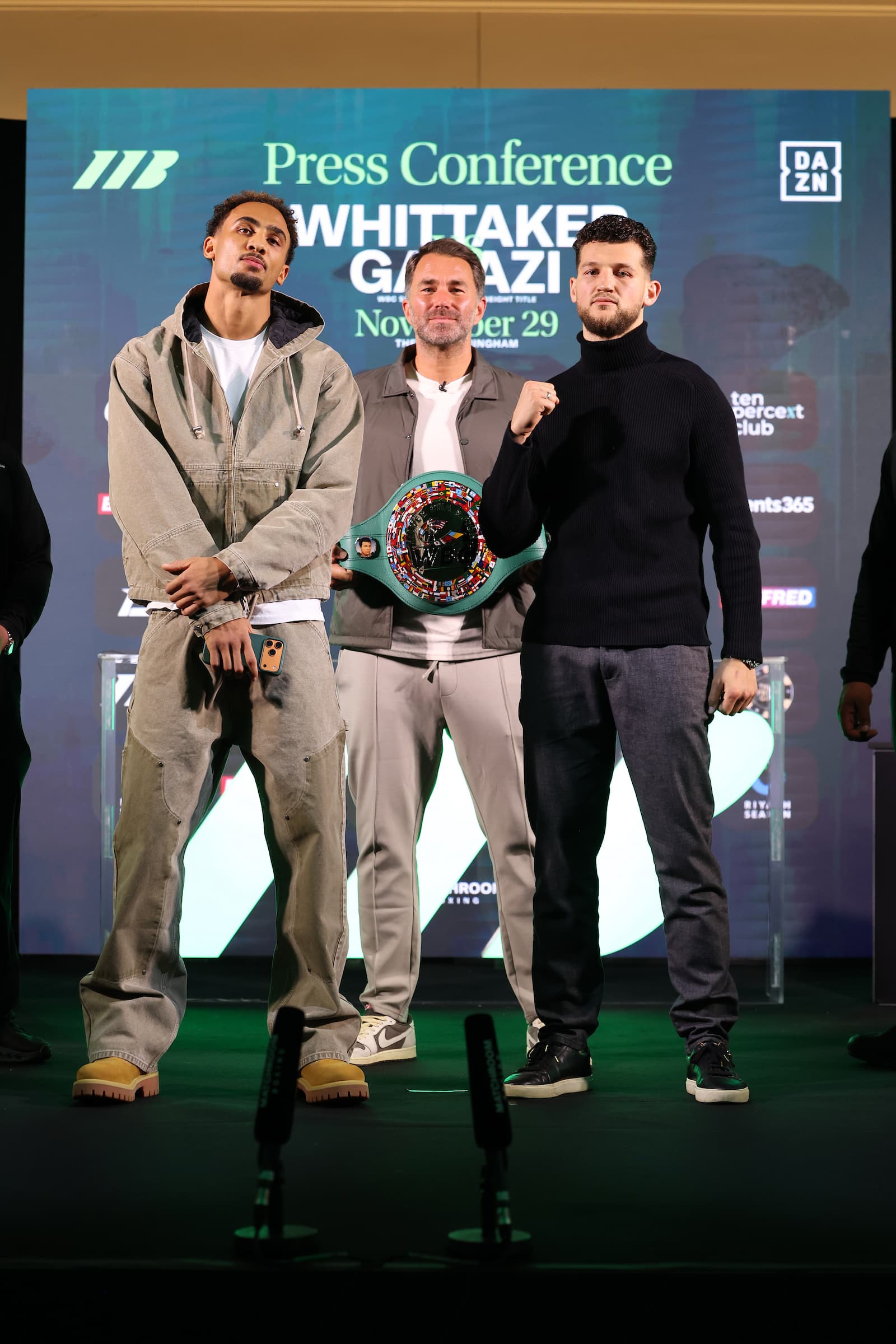Ben Whittaker and Benjamin Gavazi