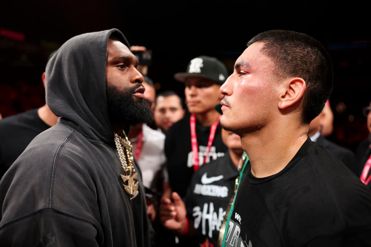 Jaron Boots Ennis and Vergil Ortiz Jr. face off