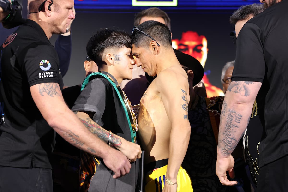 Jesse Rodriguez and Fernando Daniel Martinez face off