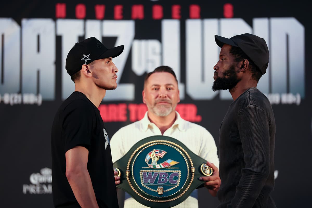 Vergil Ortiz Jr and Erickson Lubin face off