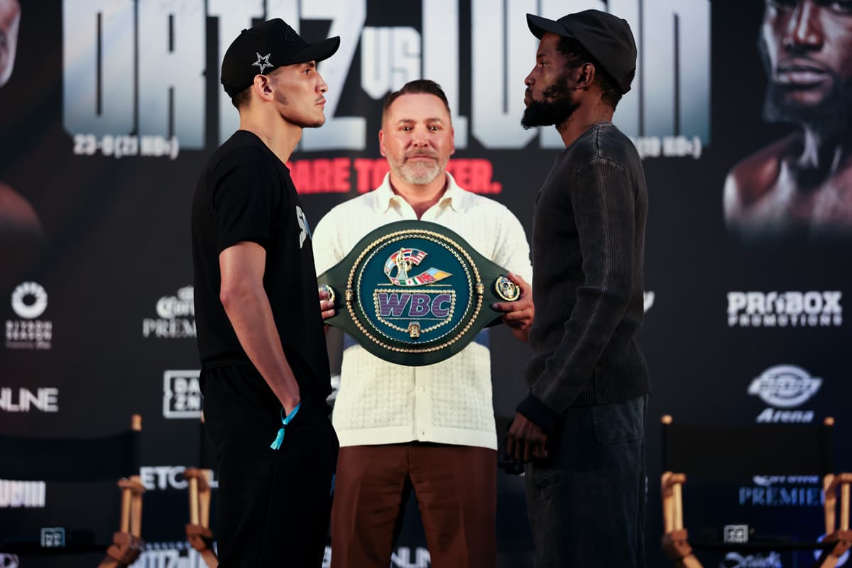 Vergil Ortiz Jr and Erickson Lubin face off