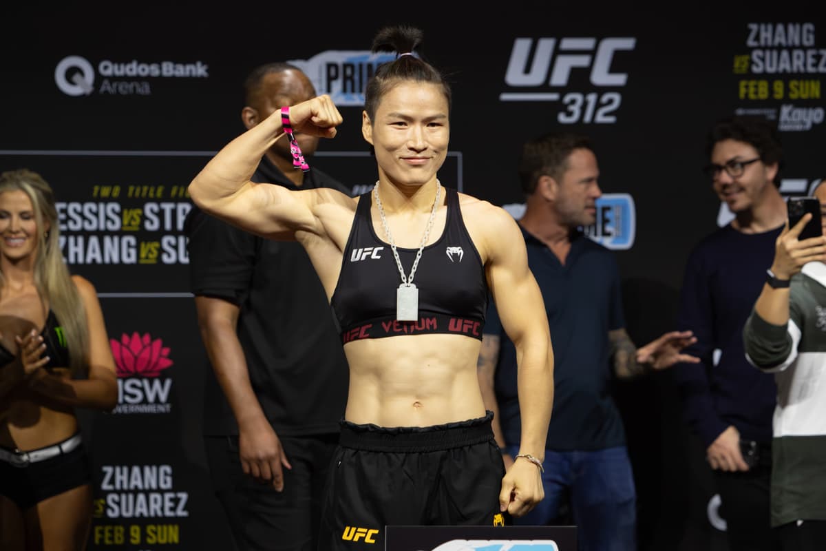 Video: UFC 322 ceremonial weigh-ins Video: UFC 322 ceremonial weigh-ins