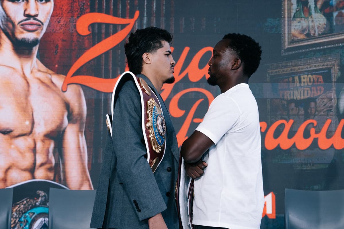 Xander Zayas and Abass Baraou face off